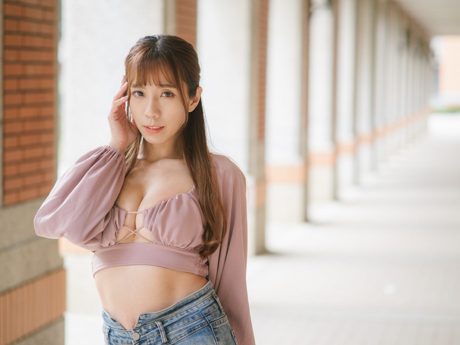 4k, Asiático, China, fofa, menina, Coréia, modelo, Pessoa, Sexy, tailandês, papel de parede, mulher