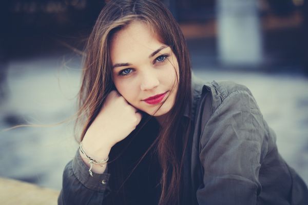 niedlich,Modell-,Person