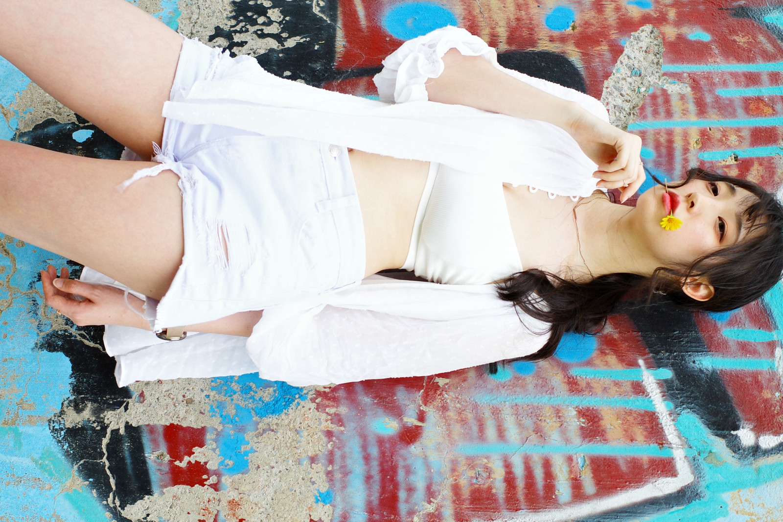 asiatico, ragazza, donna