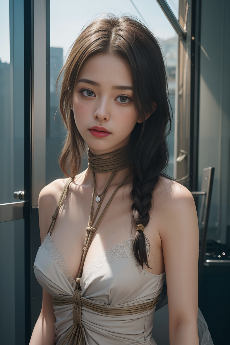 boobs,girl,hair,sexy,shibari