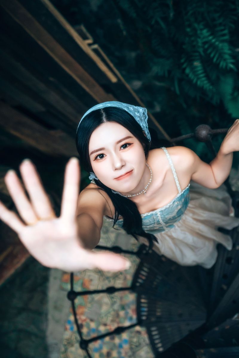 可爱,女孩,模型,人,性感的,女人