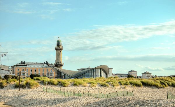 バルト海,ビーチ,灯台,スカイライン