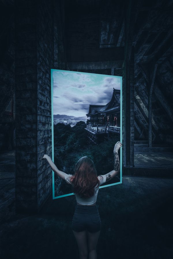 chill,background,blue,Japan,model,portal