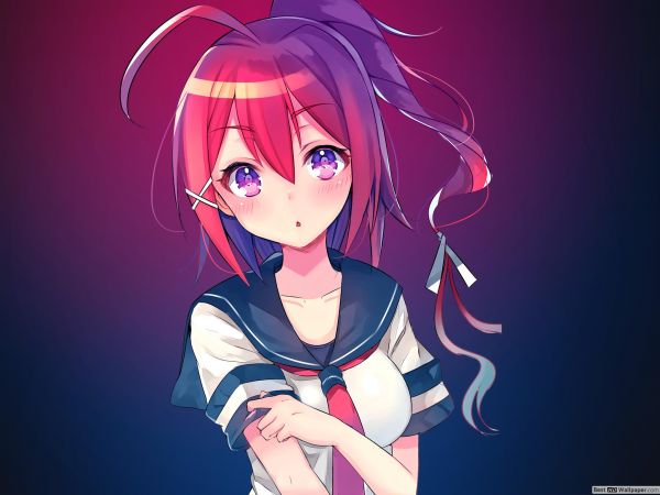 red,girl
