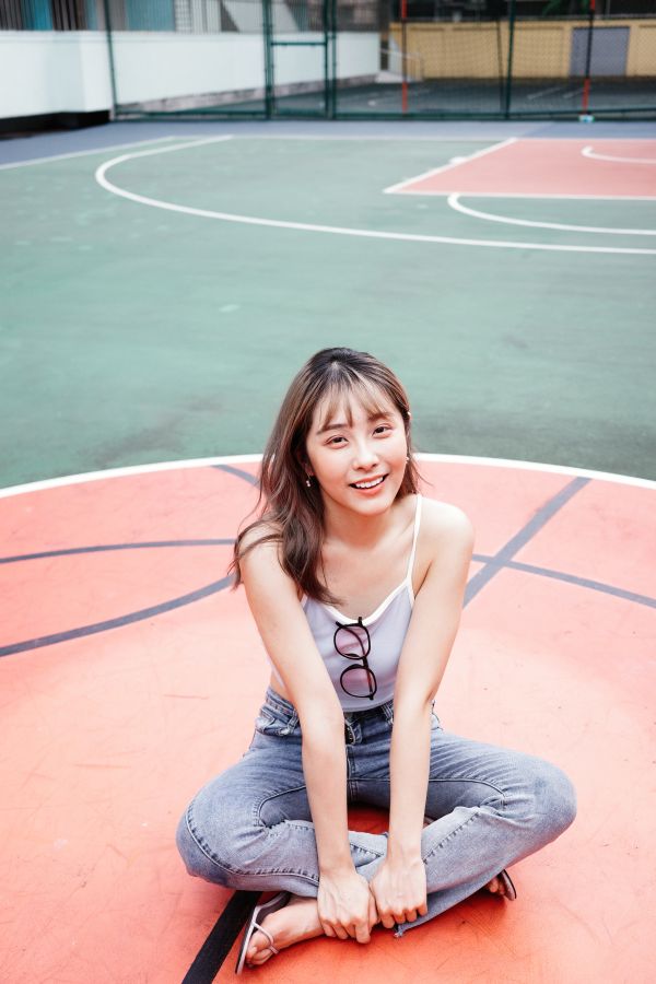 아시아 사람,소녀