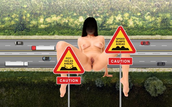 car,road,street,traffic sign,Truck