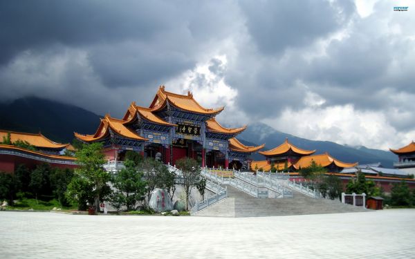 China,cloudy