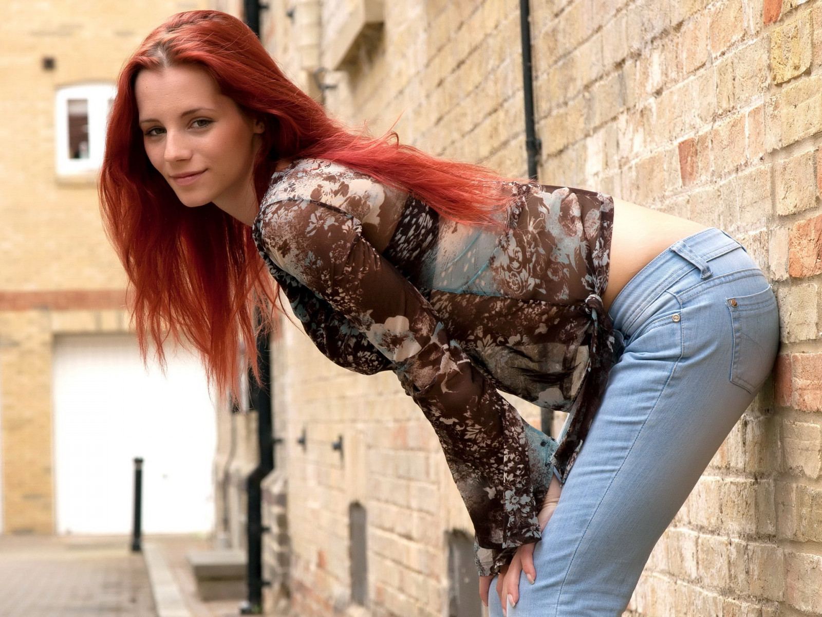 hot, babe, woman, girl, redhead