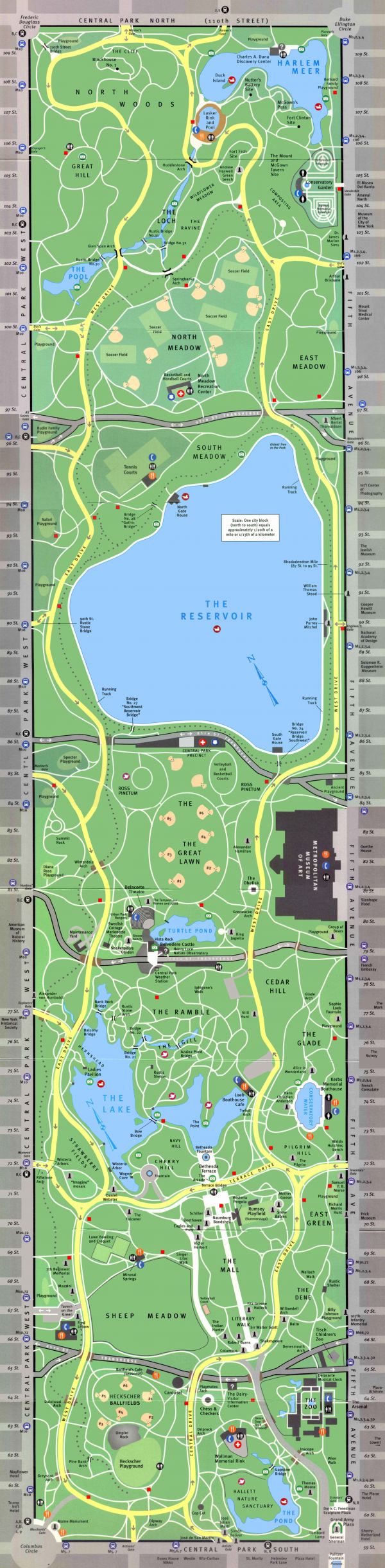 Central Park,harlem,map,new york