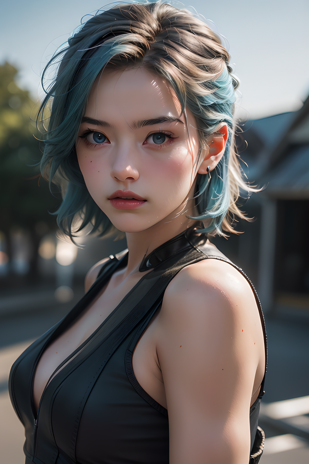 Mega Man, sexy, woman