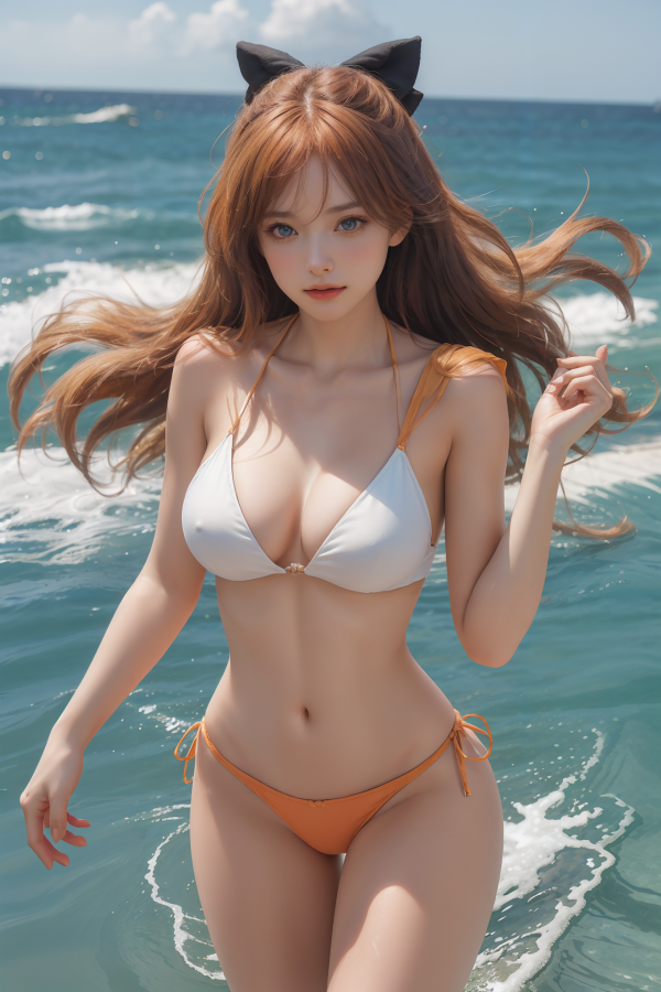 AIGC,anime girls,beautiful,cleavage,cosplay,female