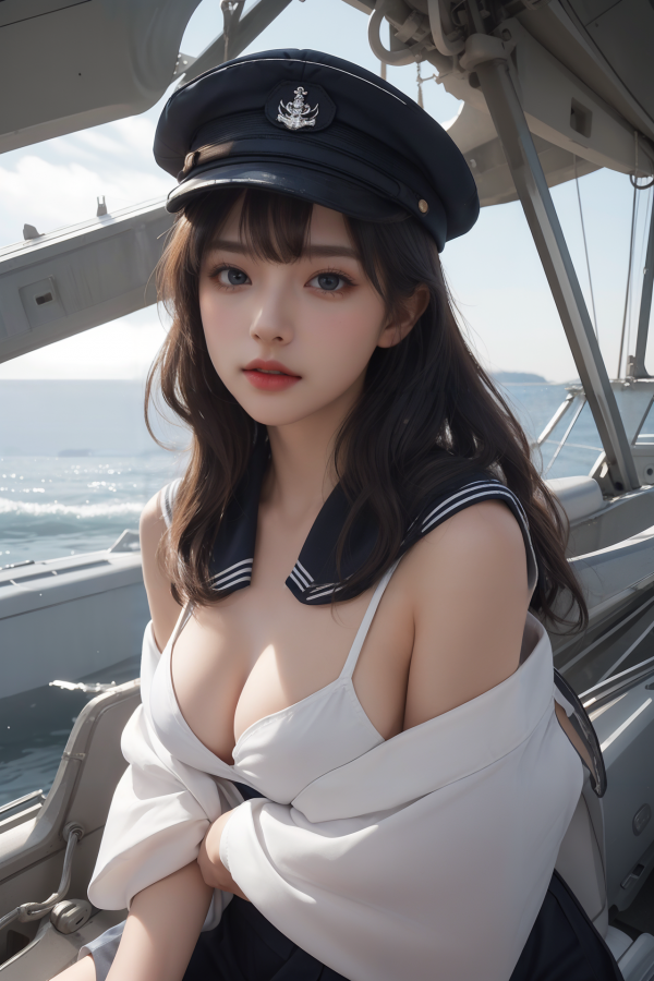 AIGC,armor,beautiful,breasts,cleavage,cosplay