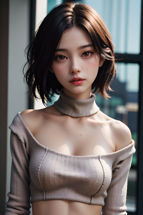 boobs,sexy,sweater,winter,woman
