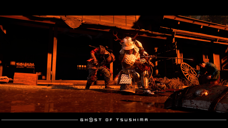 Ghost of Tsushima,Jin Sakai,Speel station,video game