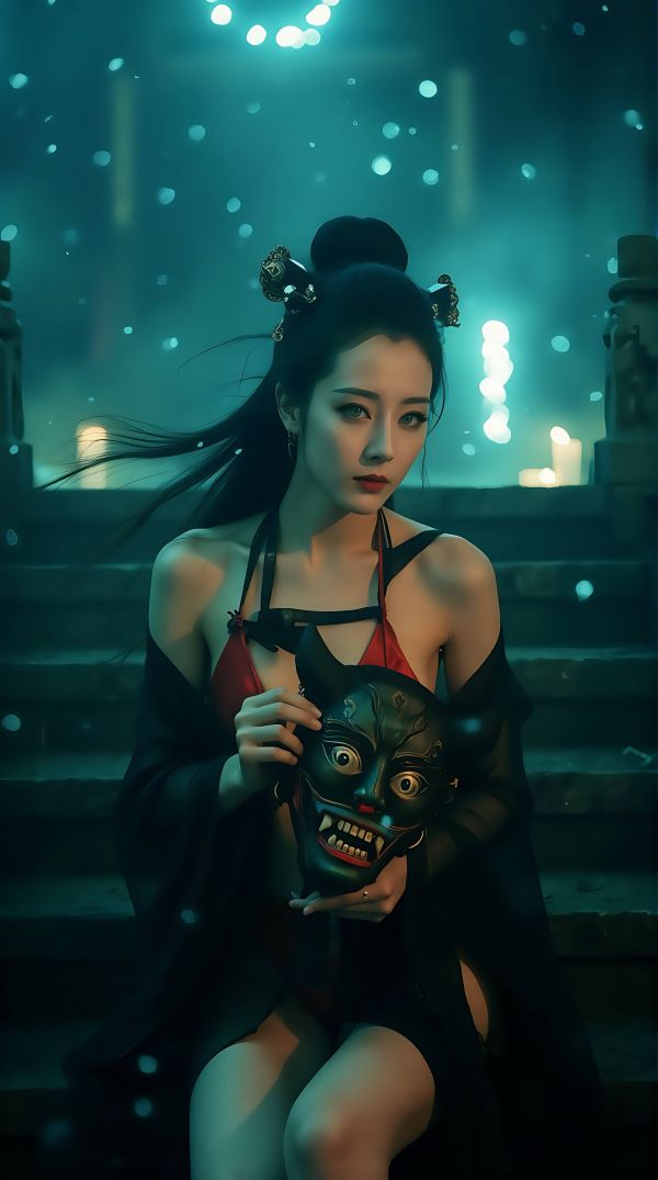 Ai,asiatisch,niedlich,Mädchen,sexy,Frau