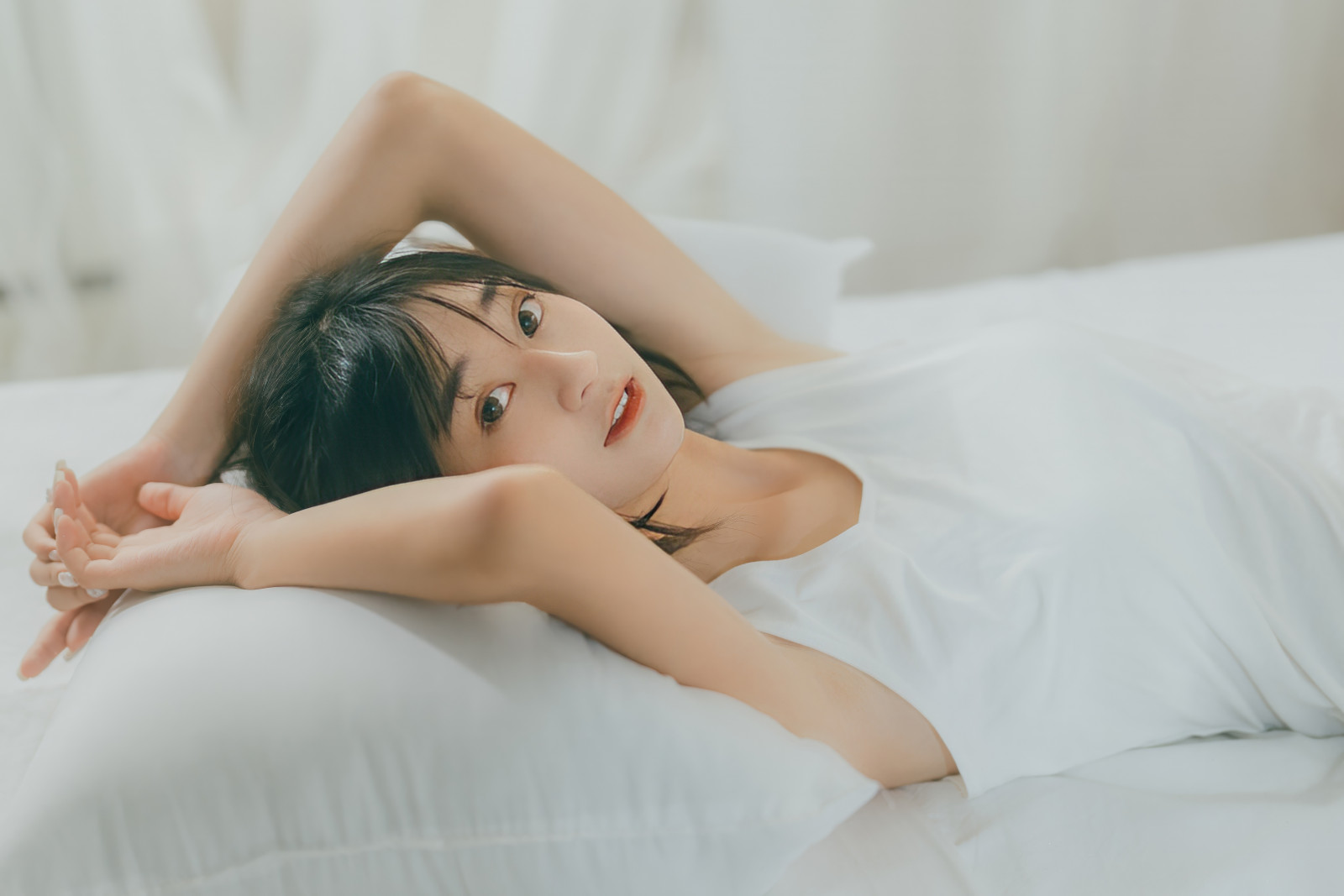 귀엽다, 소녀, 여자애들, 모델, 사람, 섹시한, 여자