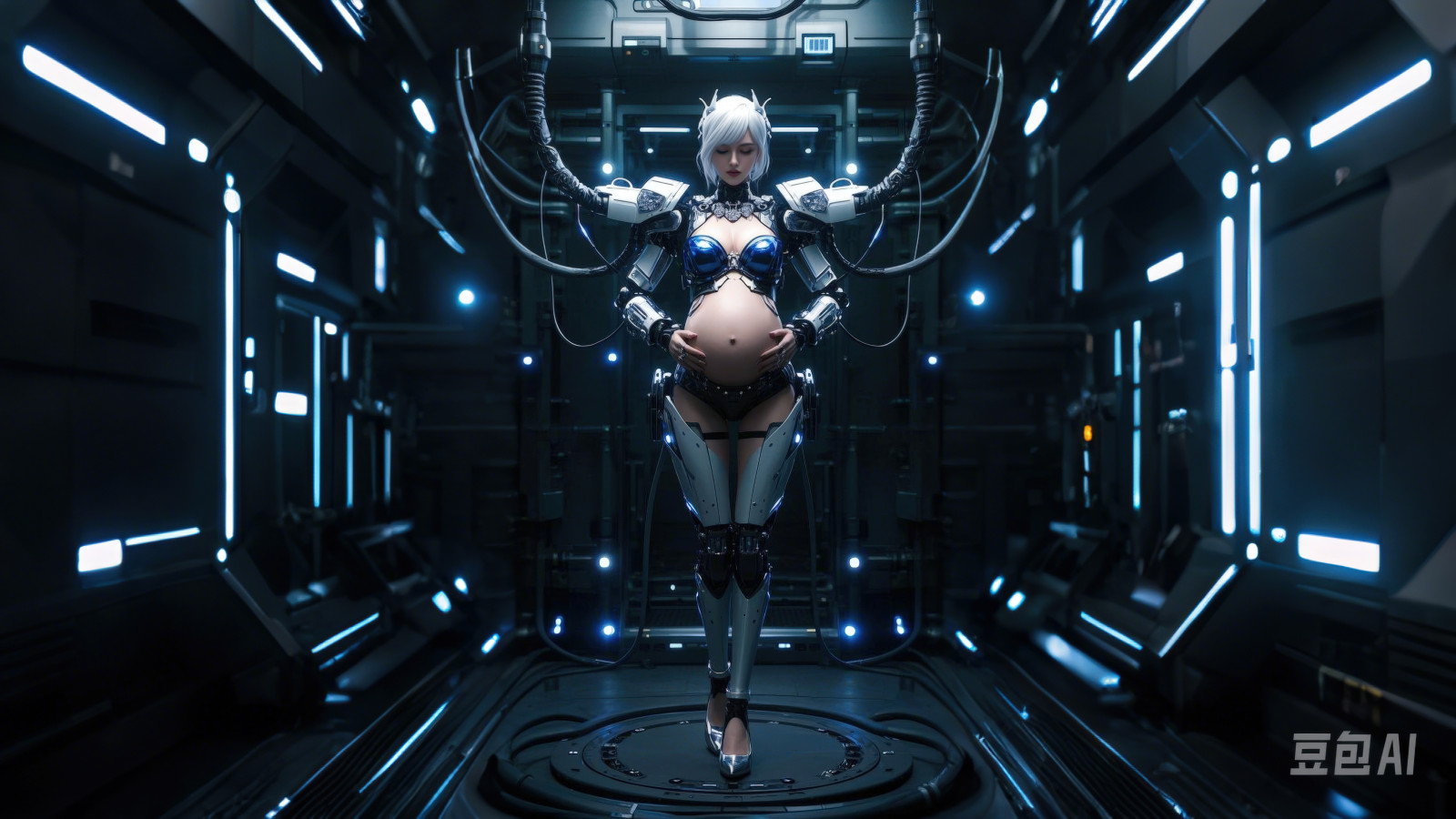 ai, robot, technology, woman