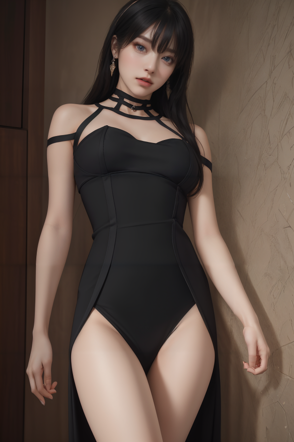 AIGC,anime girls,beautiful,breasts,cleavage,cosplay