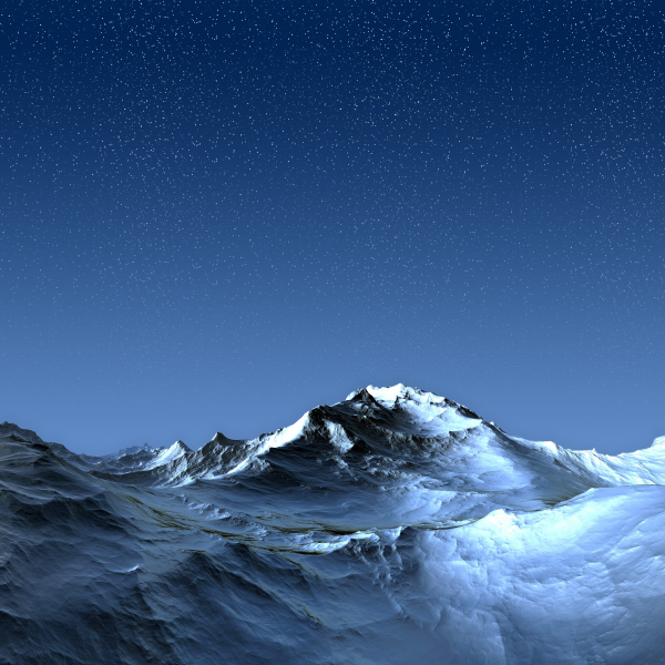 blue,mountains,sky,starry sky