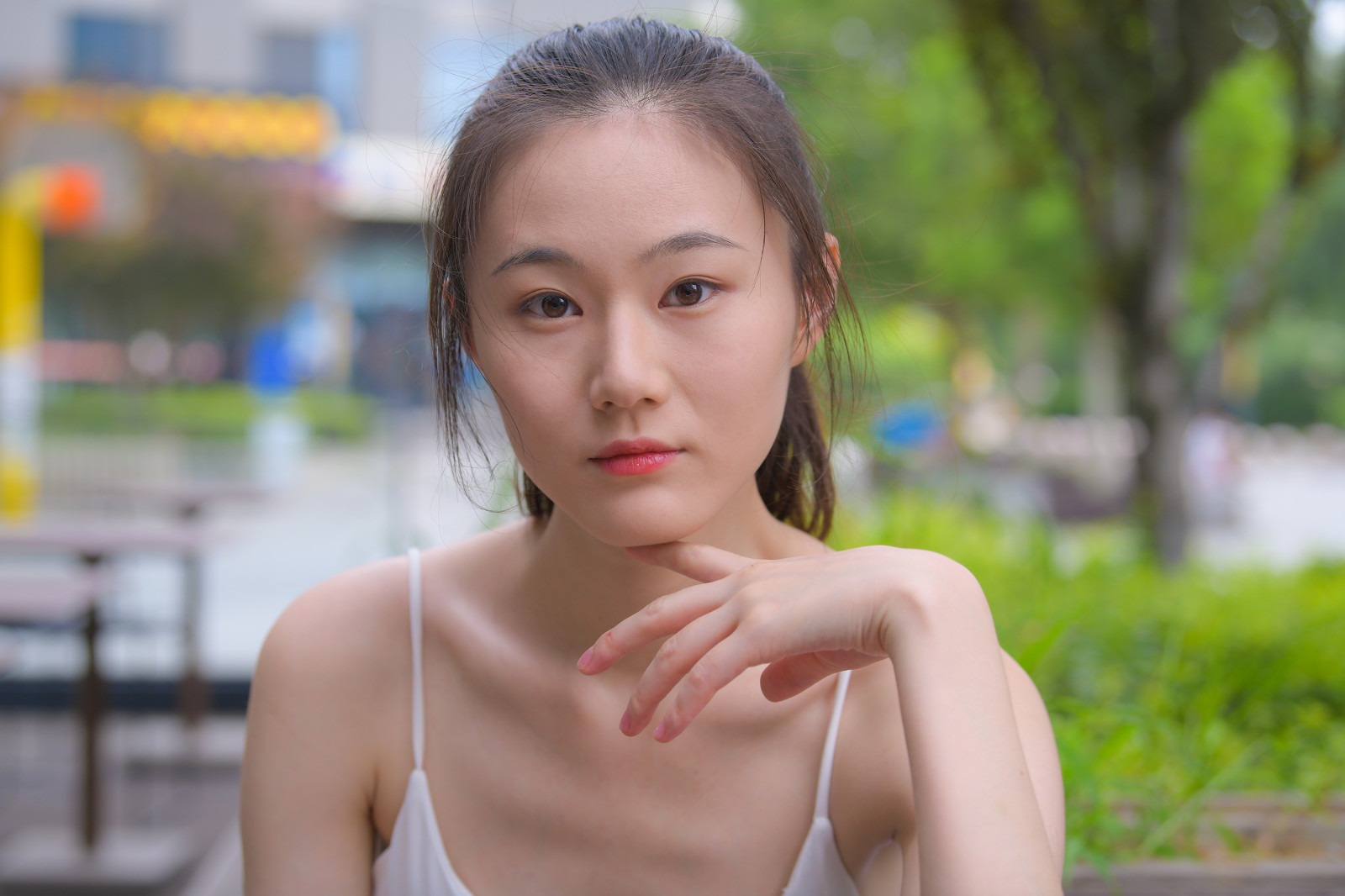 China, cute, model, woman