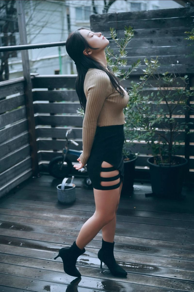 ankle boots, Châu Á, ban công, be, Crop Top, thời trang ankle boots, Châu Á, ban công, be, Crop Top, thời trang