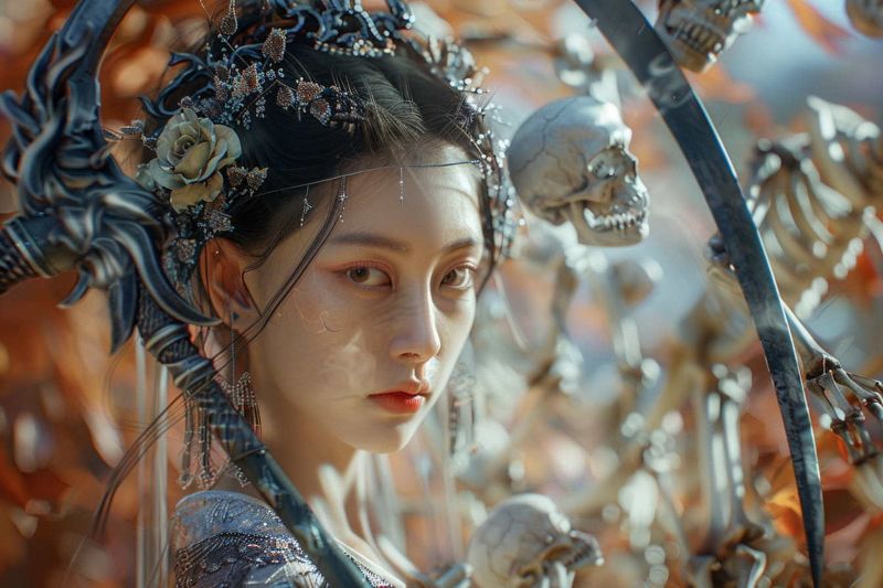 Ai,tưởng tượng đen tối,Lưỡi hái,Bộ xương,Sọ,Chiến binh