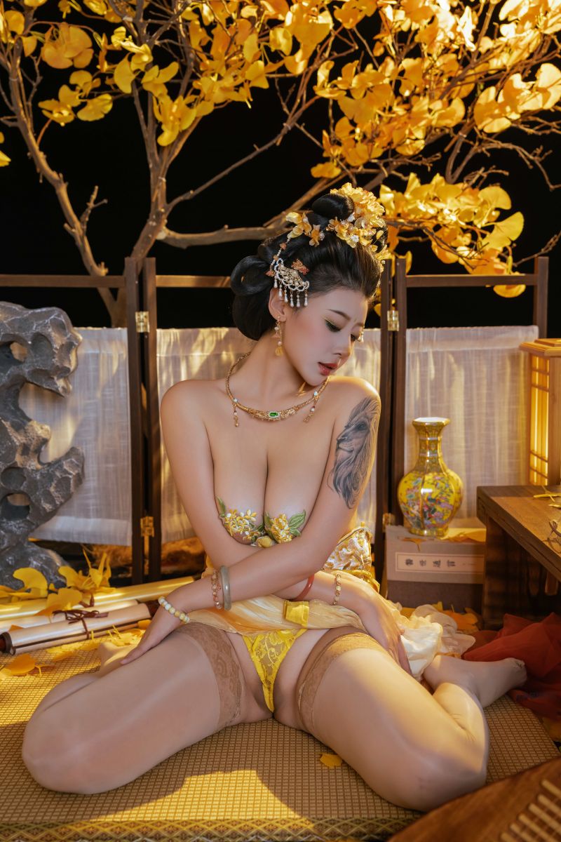 asiatico,bracciali,sfaldamento,gioielleria in oro,hanfu,interno