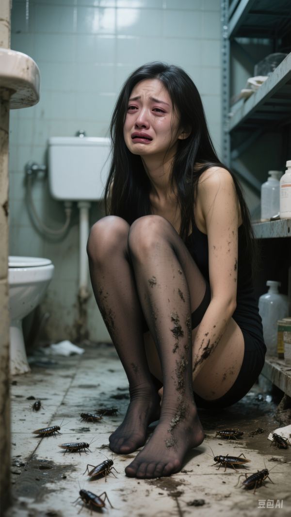 abuse,ai,injury,messy,warehouse,woman
