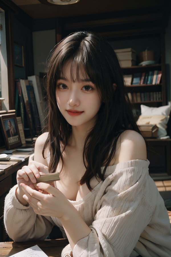 library,Sunny,cute and charming