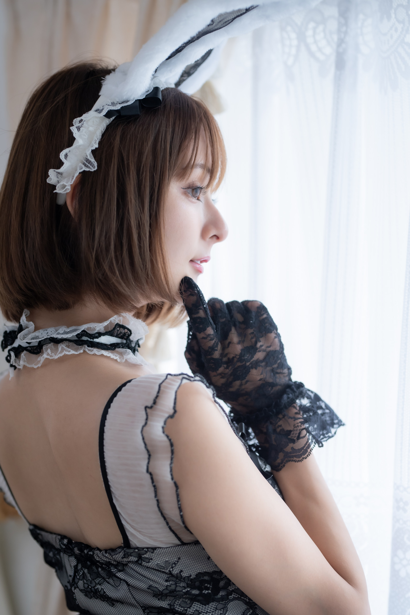 asijský, dívka, sexy