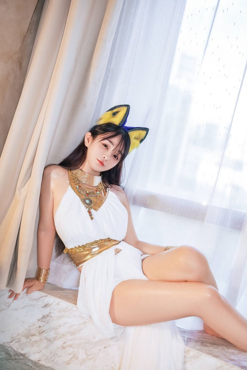 asiatisch,Katze,Kleid,Gold,Stirnband,Schmuck