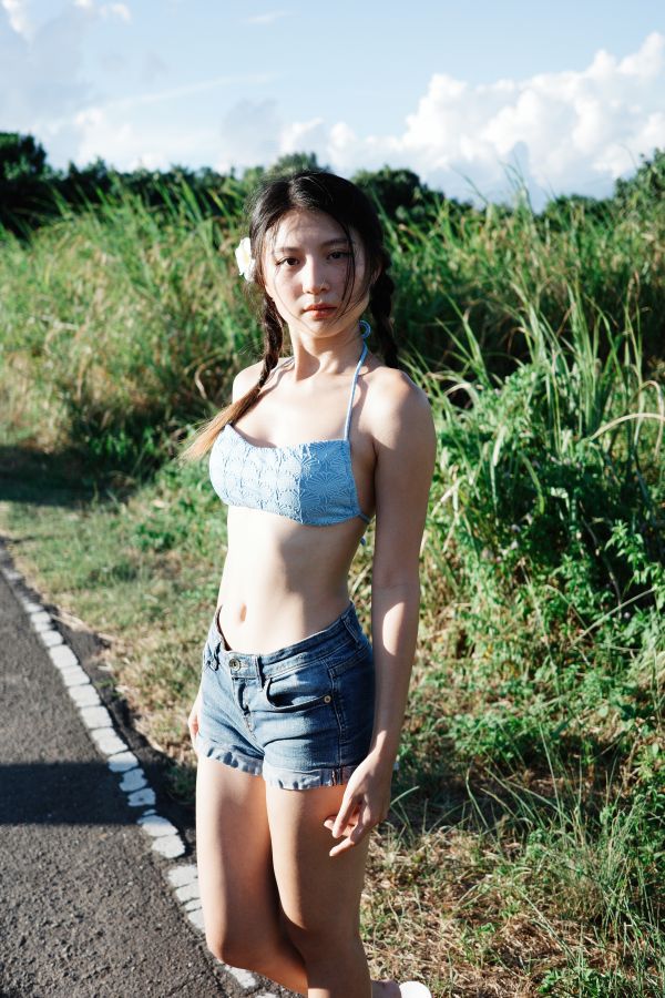 4k,Asiático,menina,mulher