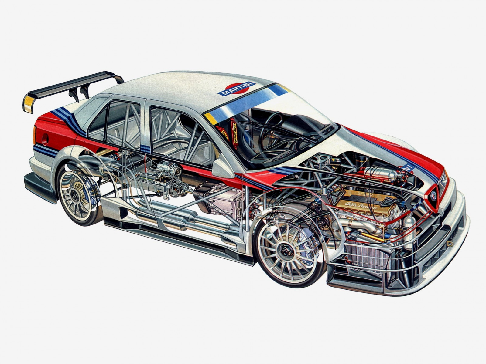 cutaway, car