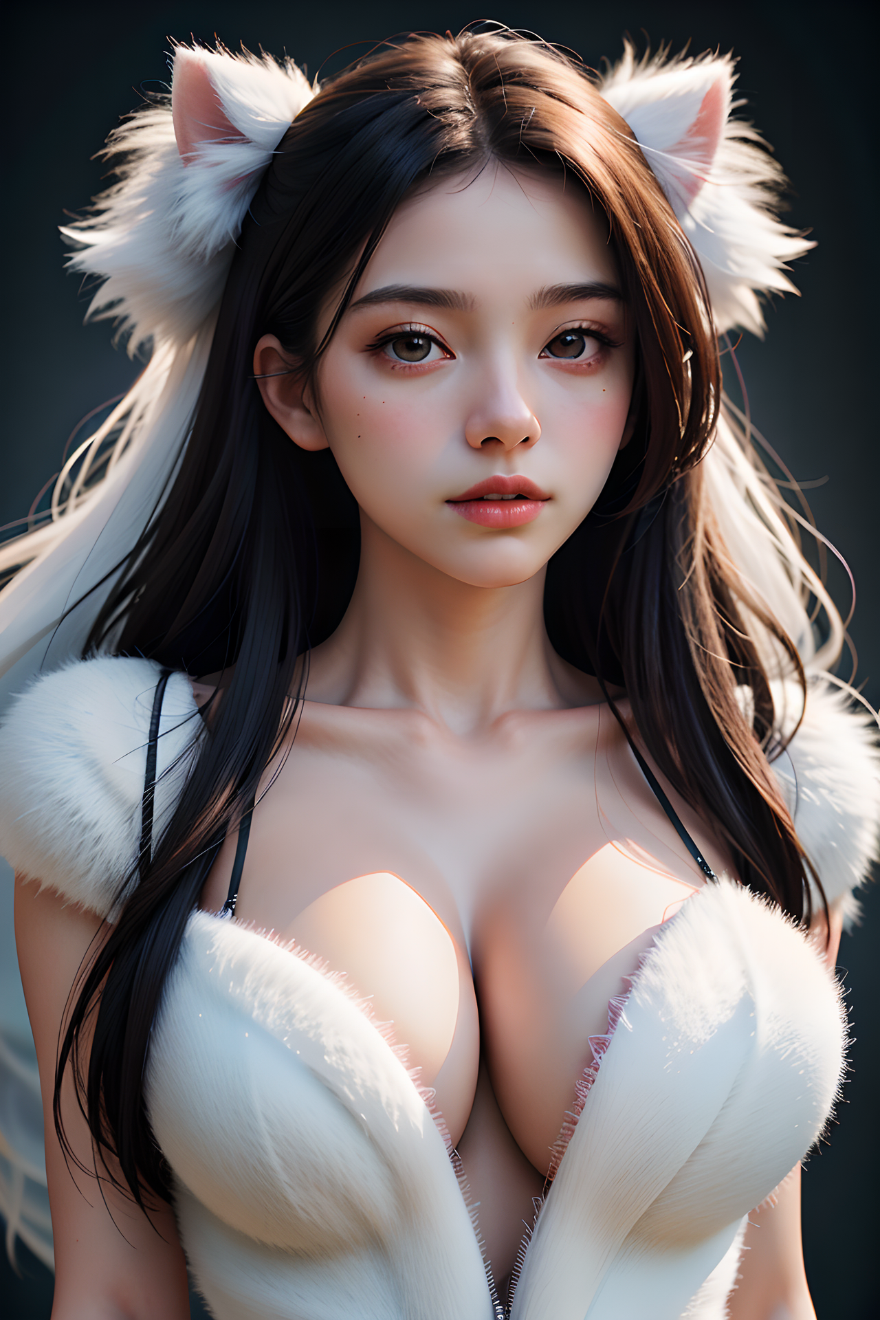 boobs, headgear, rabbit, sexy, woman