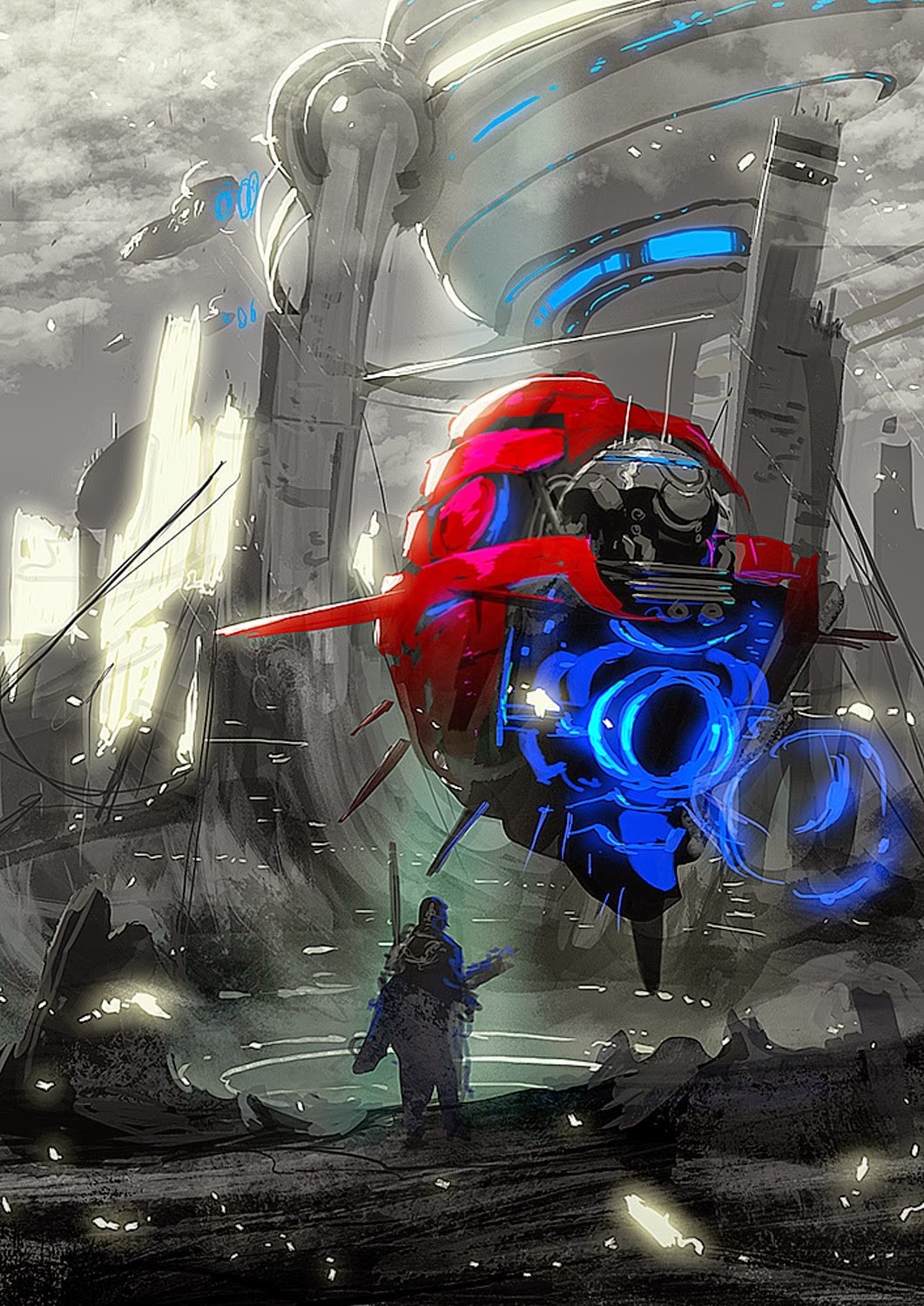 ศิลปะดิจิตอล, พื้นที่, นิยาย, ยานพาหนะ, นิยายวิทยาศาสตร์, เมืองแห่งอนาคต, เครื่อง, ภาพหน้าจอ, เมชา, วอลล์เปเปอร์คอมพิวเตอร์, นอกโลก, เกมพีซี