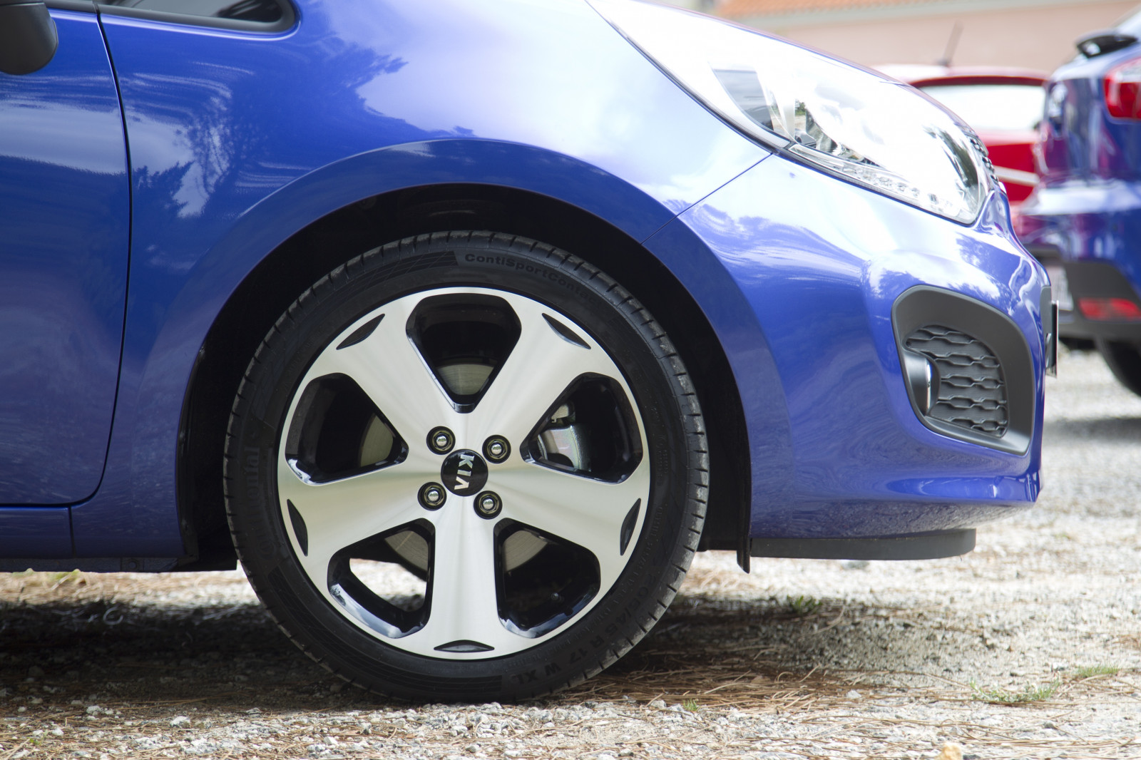 bil, køretøj, 2013, Peugeot, Kia, netcarshow, netcar, bil billeder, bil foto, Rio, hjul, kant, jord køretøj, automotive exterior, bil make, familie bil, kofanger, bybil, subcompact bil, SuperMini