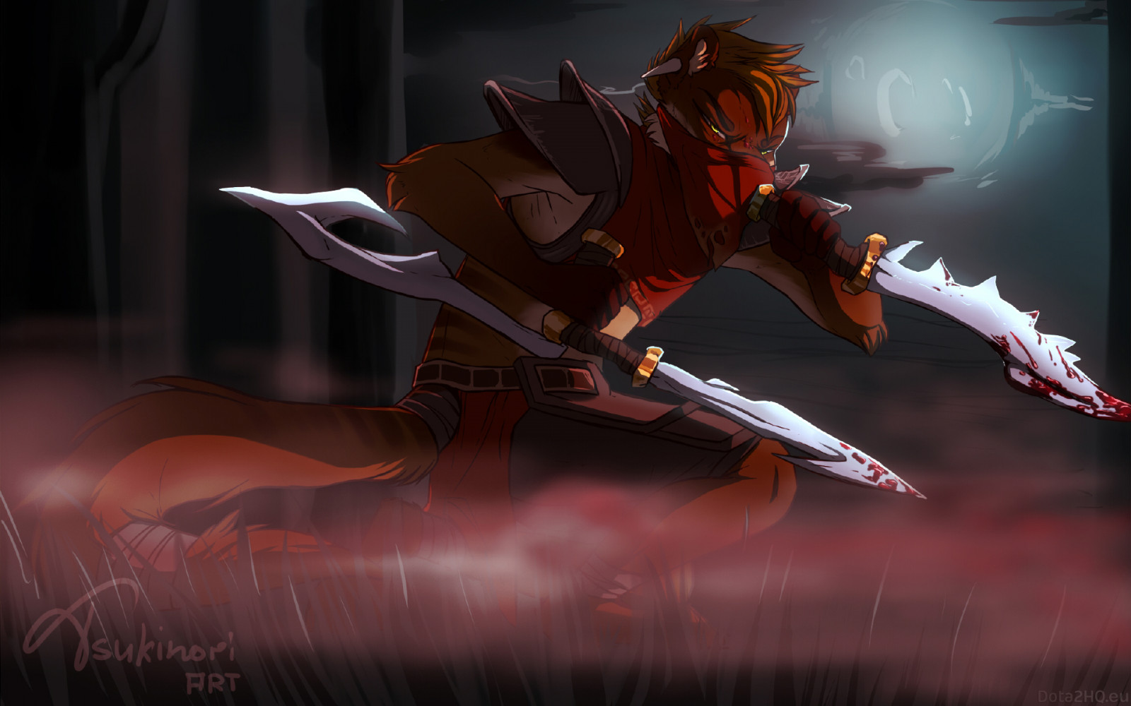 anime, Dota 2, Osoba, UMĚNÍ, tma, Snímek obrazovky, počítač tapeta, fiktivní postava, profese, headhunter