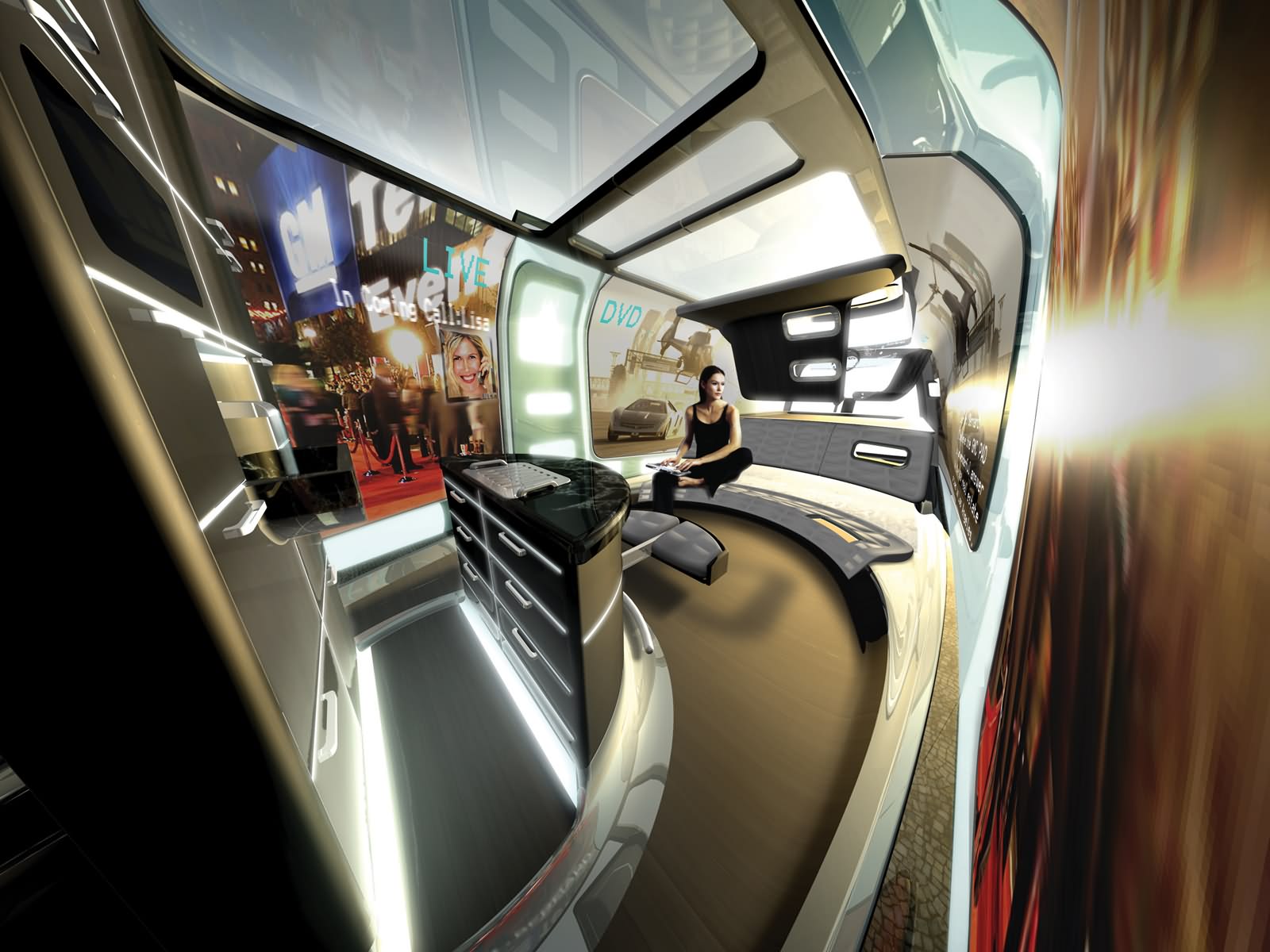 รถ, ยานพาหนะ, GMC, 2013, netcarshow, netcar, ภาพรถยนต์, ภาพรถ, แนวคิด PAD, นิทรรศการ, การออกแบบยานยนต์, รถยนต์ทำ, รถหรู, การขนส่งสาธารณะ, การแสดงอัตโนมัติ