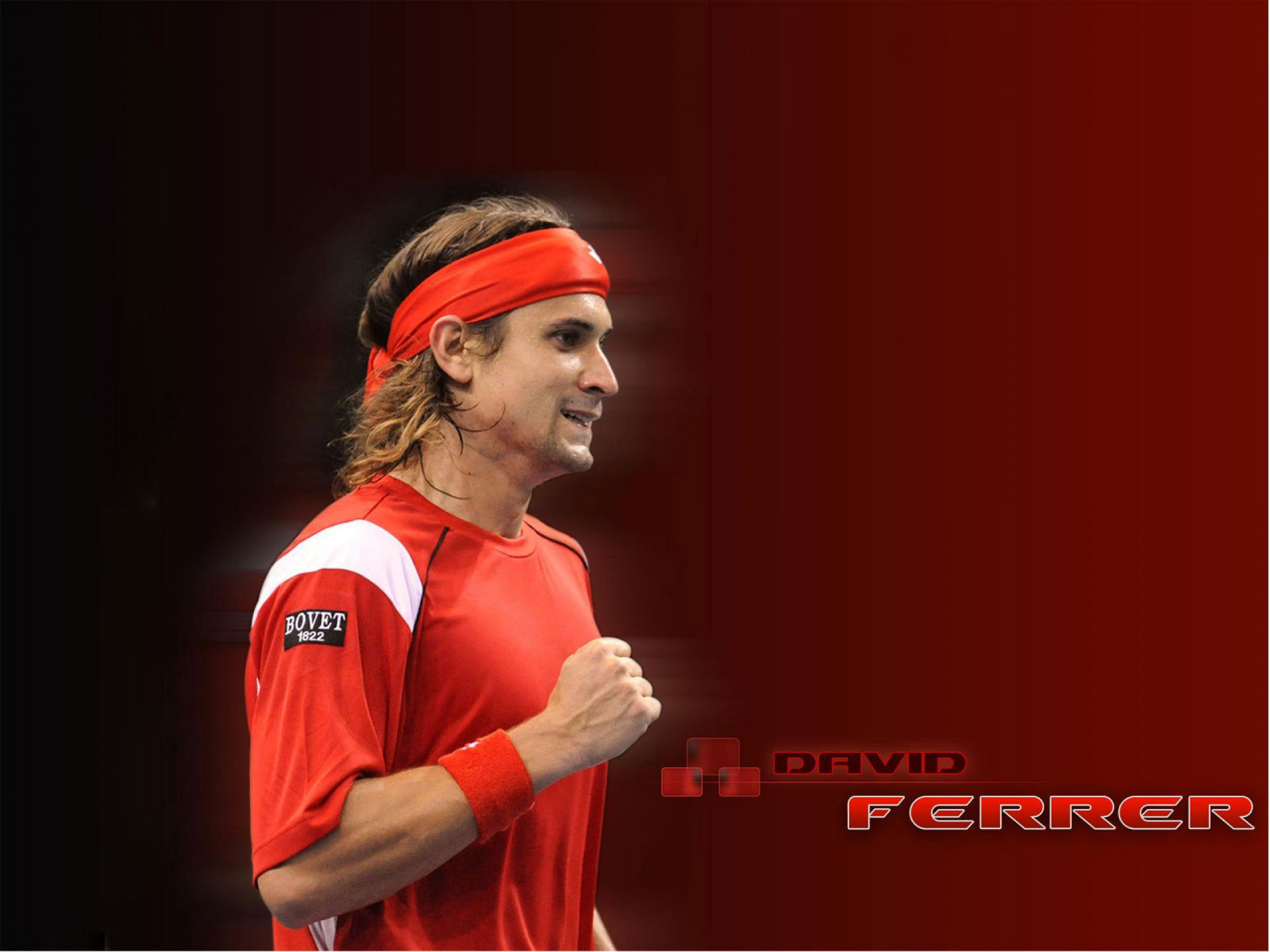 muži, tenis, Červené, Španělsko, tenisové kurty, fotbalista