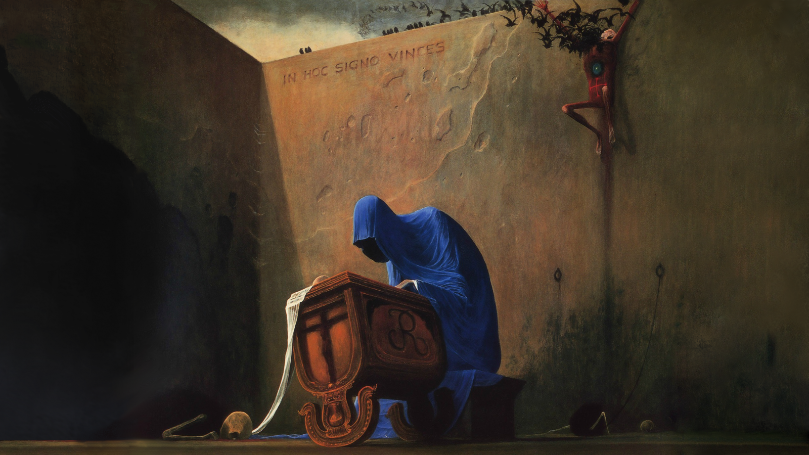 Wallpaper painting, symbolism 2624x1476 happy09876 1572329 HD