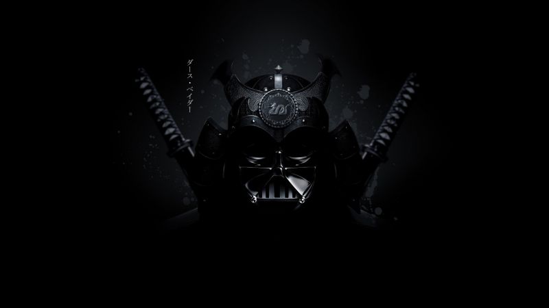 Černá, Hvězdné války, černobílý, sci-fi, tma, Darth Vader Černá, Hvězdné války, černobílý, sci-fi, tma, Darth Vader