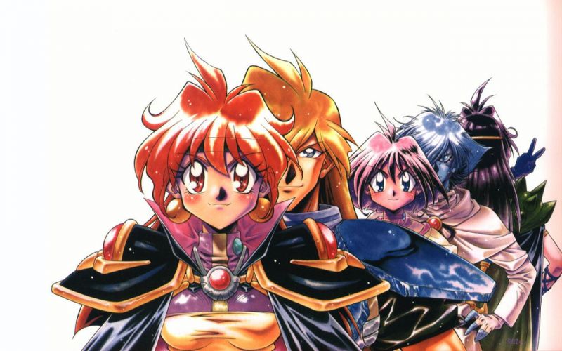 ilustrace, anime, kreslená pohádka, Slayers, mangaka ilustrace, anime, kreslená pohádka, Slayers, mangaka