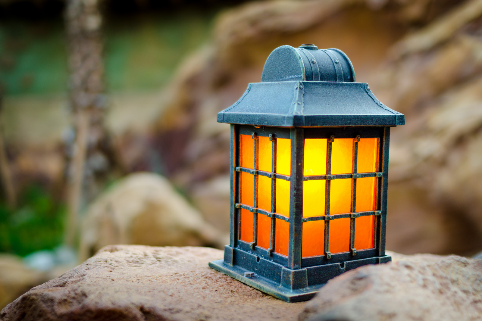 žlutý, osvětlení