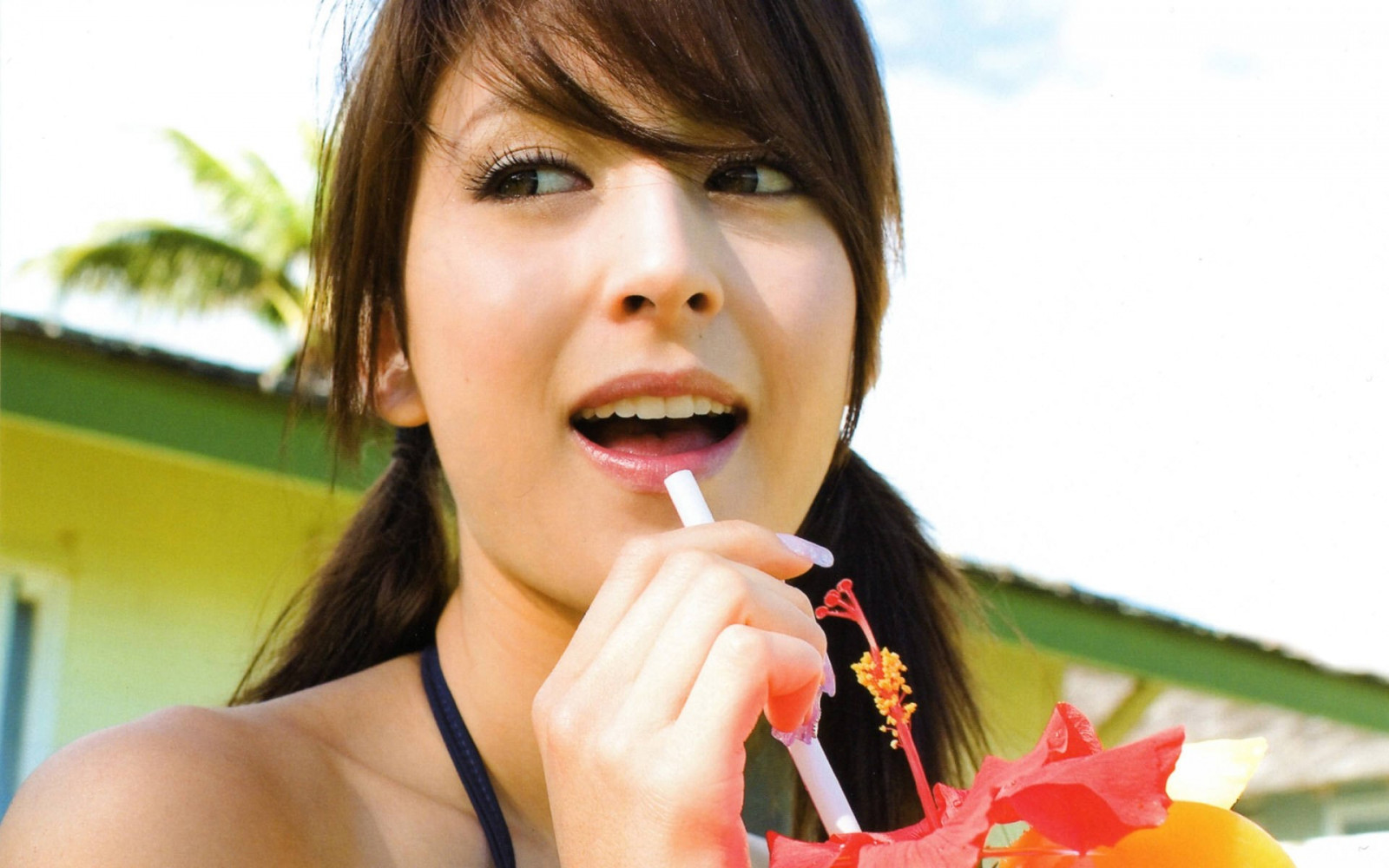 1920x1200 px, Dizon, giapponese, Leah, Modelli, persone, ritratti, donne