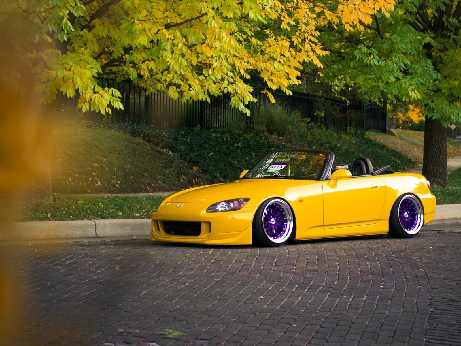 Wallpaper : Honda, sports car, honda s2000, performance car, wheel ...