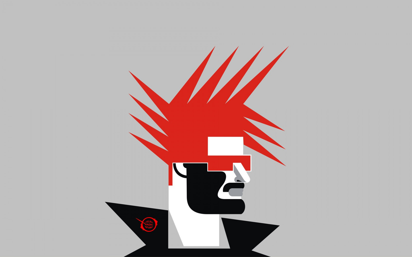 ilustrace, fantasy umění, minimalismus, logo, punk rock, vektor, vektor, pankáč, značka, grand Cherokee, čára, křídlo, font, diagram