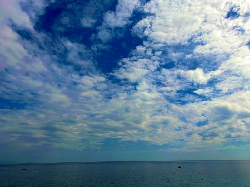 ocean view,sky,calm