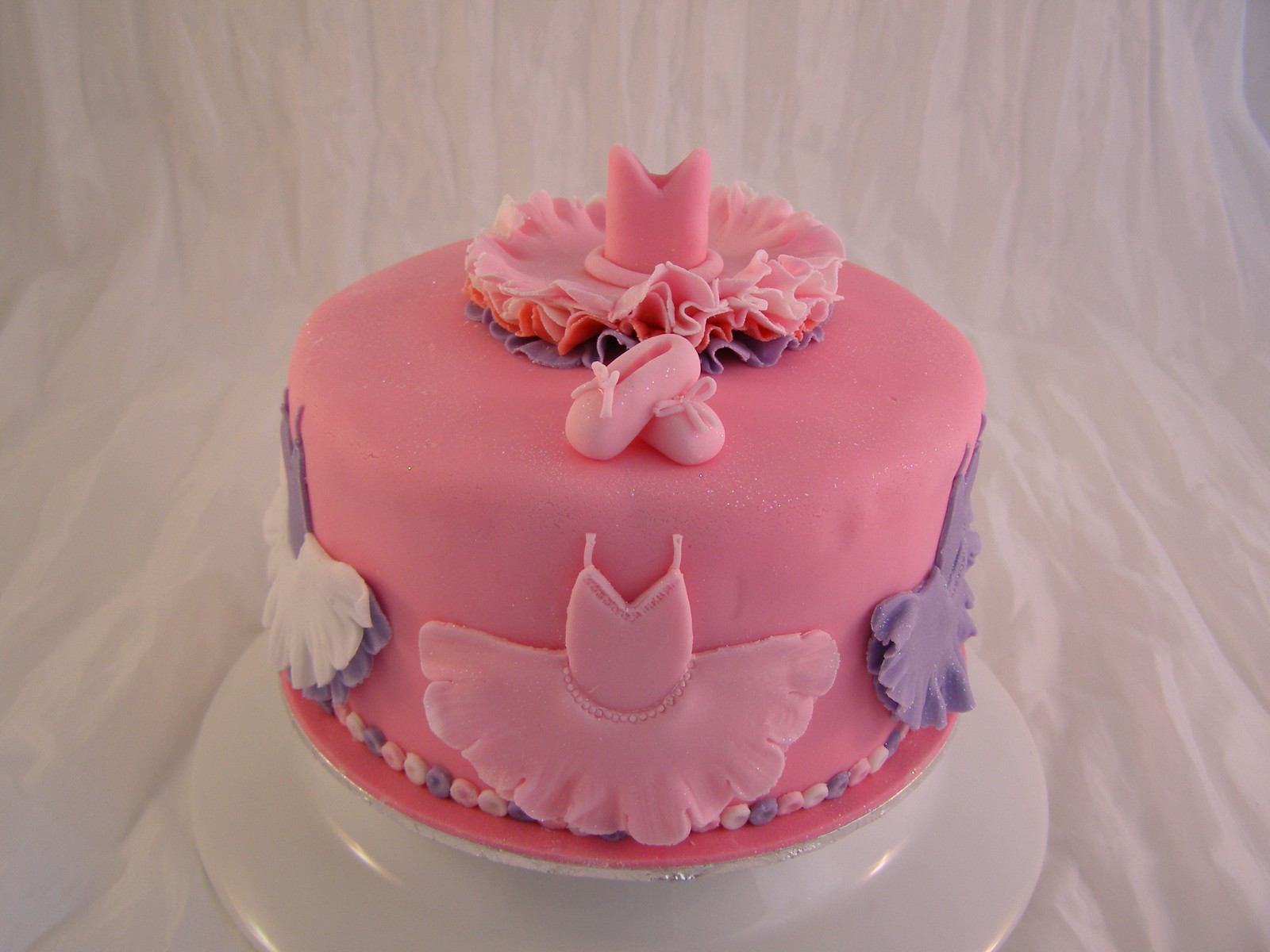 วันเกิด, สีชมพู, พรรค, บัลเล่ต์, อาหาร, หญิงสาว, เต้นรำ, สีม่วง, danse, น้ำตาล, Tutu, ชี้, leotard, pointshoes, balletshoes, danseclassique, sugarpaste