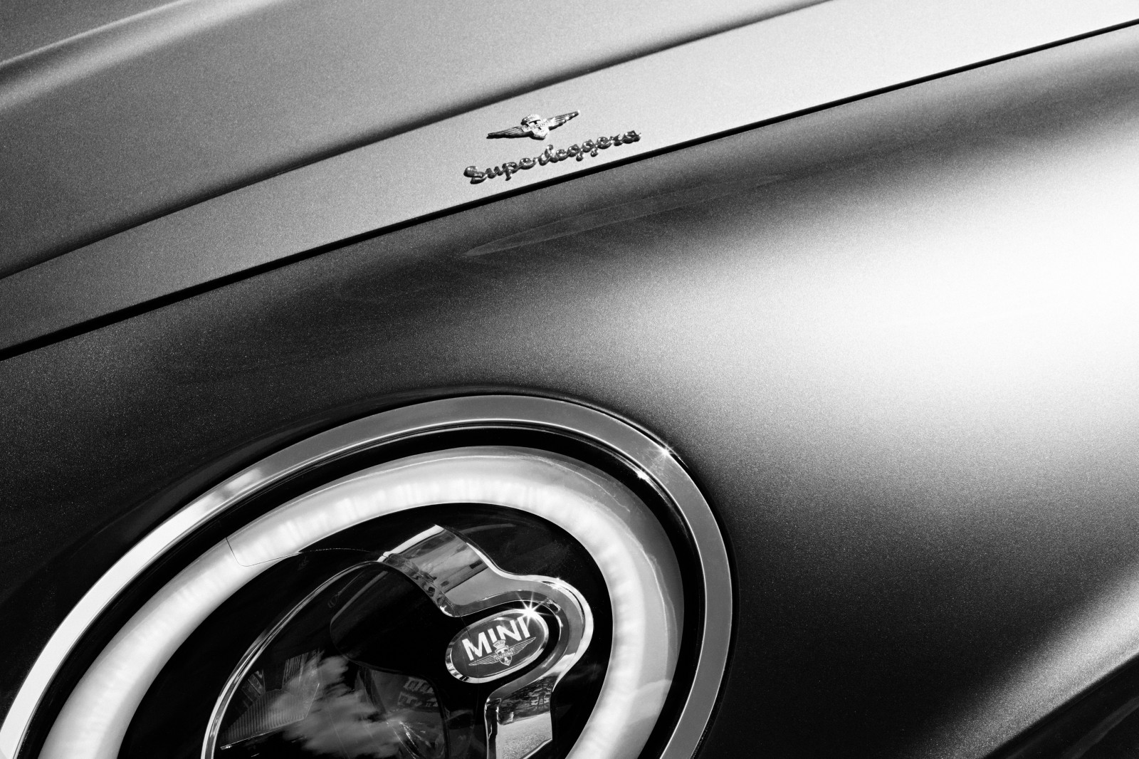 Černá, černobílý, auto, vozidlo, sportovní auto, pneumatika, 2015, mini, netcarshow, netcar, obrázky vozidel, photo auto, kolo, koncept Superleggera Vision, okraj, Černý a bílý, monochromatické fotografování, pozemní vozidla, automobilového designu, automobilový exteriér, automobil make, luxusní vůz, rodinný vůz