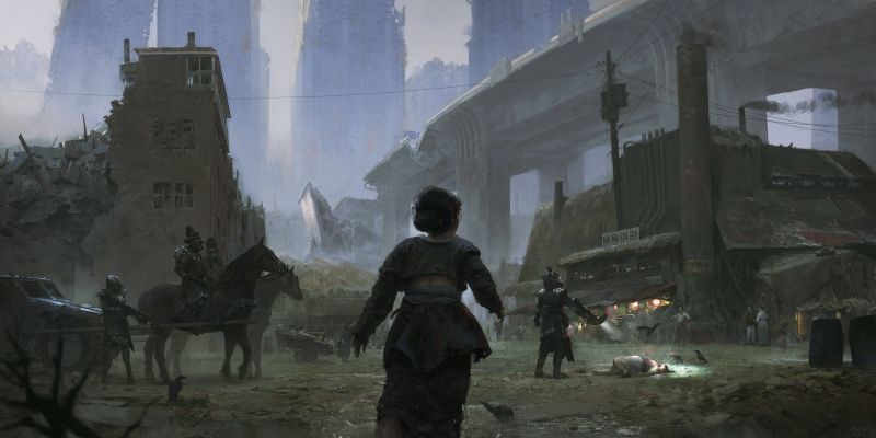 digitální umění, apokalyptický, futuristický, umělecká díla, voják, Mikhail Rakhmatullin digitální umění, apokalyptický, futuristický, umělecká díla, voják, Mikhail Rakhmatullin